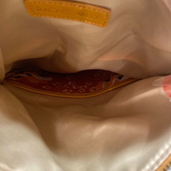 RACHEL Pally Reversible Orange Flower Clutch BNWOT! 🍊 - Picture 5 of 7